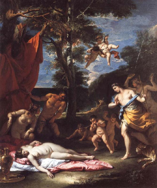 RICCI, Sebastiano Bacchus and Ariadne china oil painting image